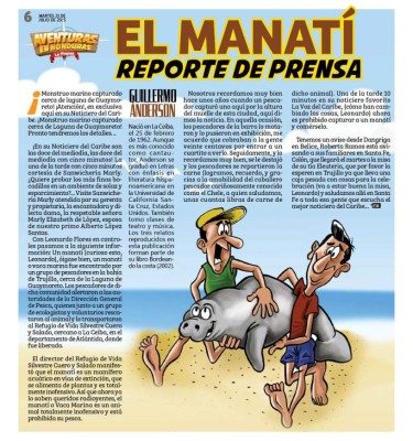 Espere el martes 28 de julio 'Aventuras en Honduras”