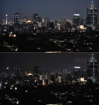 La 'Hora del Planeta' apaga las luces del mundo