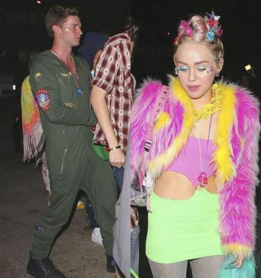 Miley Cyrus celebra una alocada fiesta