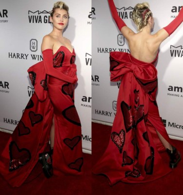 Miley Cyrus luce con orgullo el vello de sus axilas