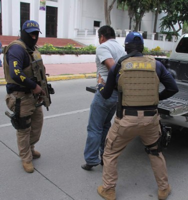 FNA captura infraganti a extorsionador en unos 30 segundos