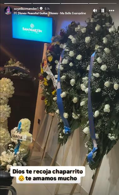 El Komander despide a su hijo menor con un emotivo mensaje: Dios te recoja