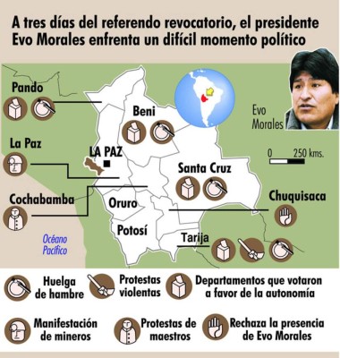 Evo vive su peor momento político