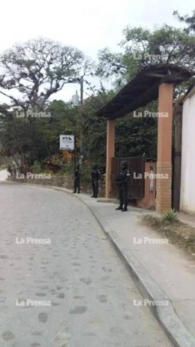 Aseguramiento de hotel Finca El Capitán, barrio Mejicapa, Gracias Lempira<br/>