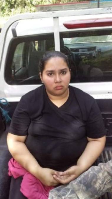 Kimberly Isabel Girón López, originaria de la aldea Las Peñitas también fue detenida en el operativo.<br/><br/>