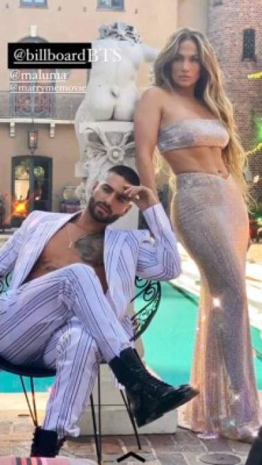 El intérprete de ‘Felices los 4’ y J.Lo compartieron las sensuales fotos en sus redes sociales. “Jennifer Lopez y Maluma calientan Hollywood” se puede leer en la portada de Billboard.