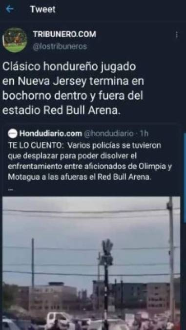 Portales internacionales calificaron como bochorno lo ocurrido en el clásico Olimpia vs Motagua-