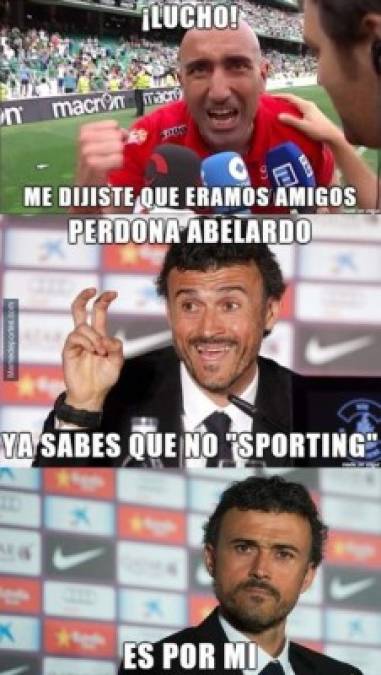 Luis Suárez protagonista de los memes del Barcelona-Sporting de Gijón