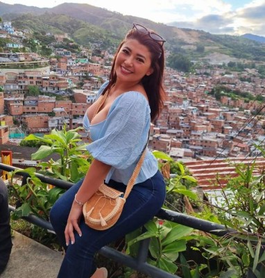 Milagro Flores comparte fotos de sus vacaciones en Colombia