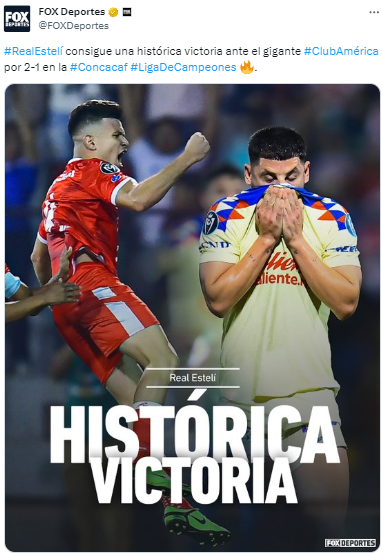  La reacción de la prensa mexicana a la derrota del América de México ante el Real Estelí.