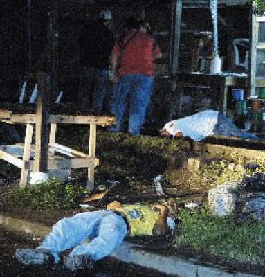 Acribillan a tres comerciantes en San Pedro Sula
