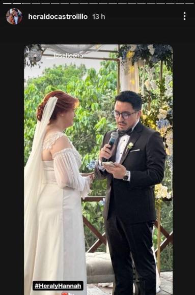 La pareja lució muy enamorada durante todos la ceremonia, rodeados del cariño de sus seres queridos que viajaron de distintas ciudades del país y del extranjero para calorizar su enlace. 
