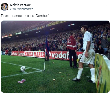 ”Te esperamos en casa, Dembélé”