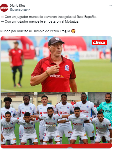 Diario DIEZ: “Nunca den por muerto al Olimpia de Pedro Troglio”.