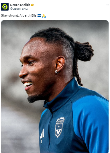 El mensaje de la Ligue 1 de Francia para el hondureño Alberth Elis.