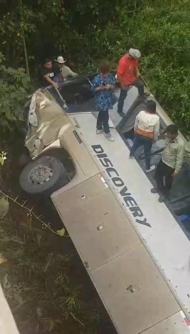 El accidente ocurrido el día martes deja ya al menos 12 muertos y una decena de heridos que estan siendo atendidos en el hospital Escuela de Tegucigalpa.