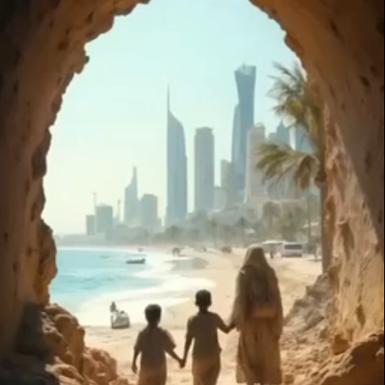 Un paraíso turístico: Trump muestra su visión de la reconstrucción de Gaza con IA