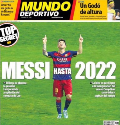 El plan del Barcelona para retener a Messi