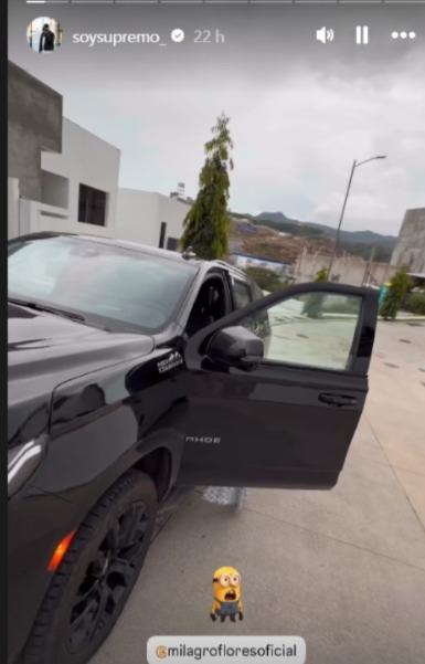 Supremo sufre accidente en carretera a Olancho: así quedó el carro de lujo