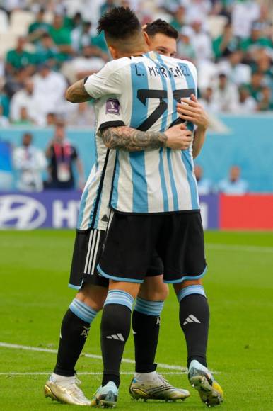 Lautaro Martinez y Lionel Messi seguirá en el ataque de Argentina en el partido de este sábado a la 1:00 pm contra México.