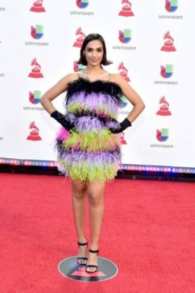 LAS VEGAS, NV - NOVEMBER 15: Manu Manzo attends the 19th annual Latin GRAMMY Awards at MGM Grand Garden Arena on November 15, 2018 in Las Vegas, Nevada. David Becker/Getty Images for LARAS/AFP