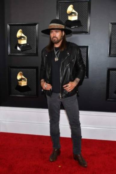 LOS ANGELES, CALIFORNIA - JANUARY 26: Billy Ray Cyrus attends the 62nd Annual GRAMMY Awards at Staples Center on January 26, 2020 in Los Angeles, California. Amy Sussman/Getty Images/AFP