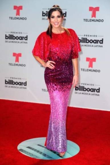 CORAL GABLES, FL - APRIL 27: Alexandra Olavarria attends the Billboard Latin Music Awards at Watsco Center on April 27, 2017 in Coral Gables, Florida. Sergi Alexander/Getty Images/AFP<br/><br/>== FOR NEWSPAPERS, INTERNET, TELCOS & TELEVISION USE ONLY ==<br/><br/>
