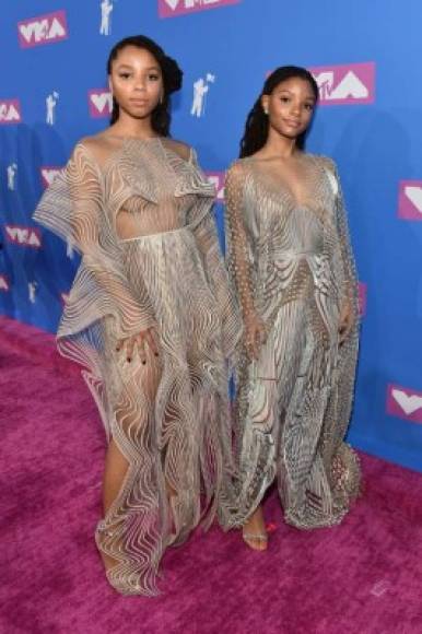 NEW YORK, NY - AUGUST 20: Chloe X Halle attend the 2018 MTV Video Music Awards at Radio City Music Hall on August 20, 2018 in New York City. Mike Coppola/Getty Images for MTV/AFP