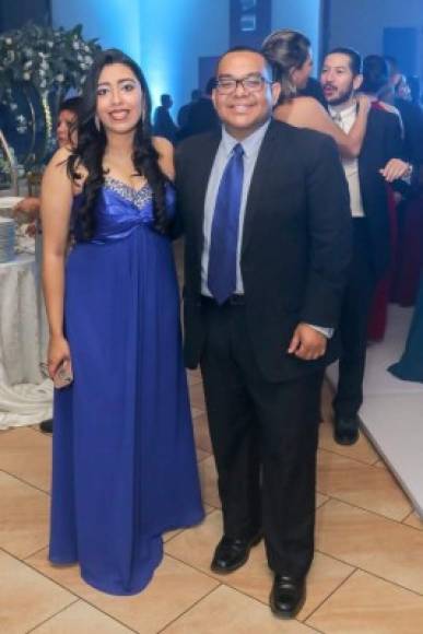 Kimberly Villatoro y Donald Velásquez.