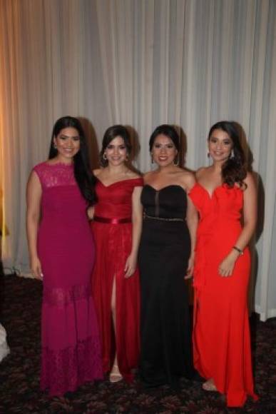 Melissa Rivera, Grecia Ventura, Gaby Trigueros y Gabriela Díaz.