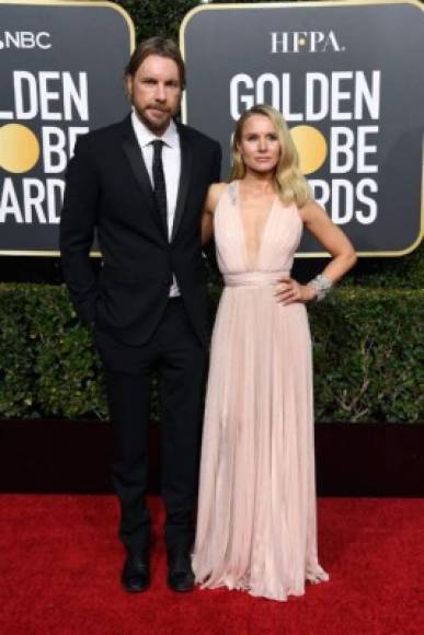 La actriz Kristen Bell y su esposo, el también actor Dax Shepard.