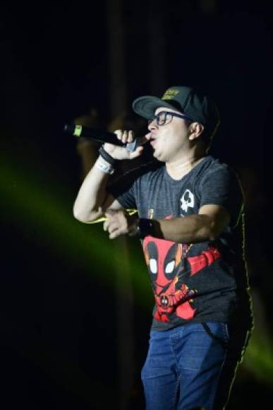 El concierto de Nicky Jam contó con talento hondureño en su apertura. DJ Chapa estuvo entre los artistas que deleitaron al público esa noche.
