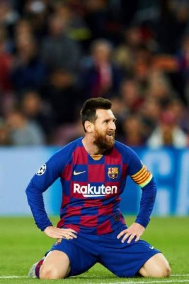 Lionel Messi no pudo hacer nada en el Camp Nou y su tristeza era evidente.