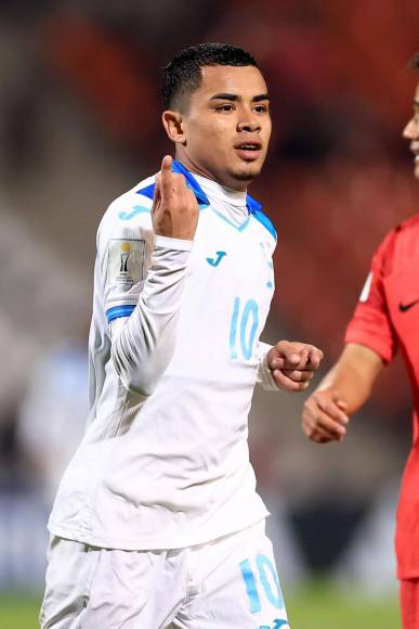 Isaac Castillo marcó el segundo gol de Honduras contra Corea del Sur.