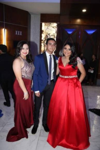 Delmy Perdomo, Jorge Salazar y Camila Mineros.