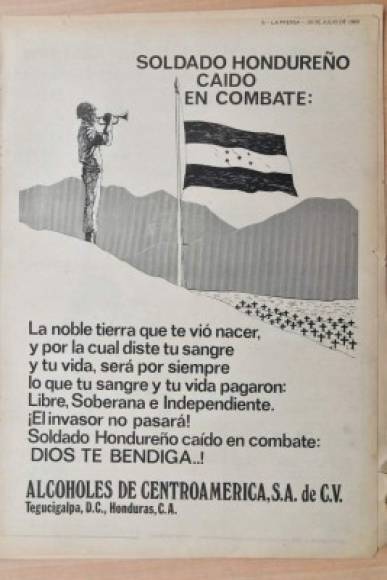 Al menos 78 soldados fueron los que perecieron en la guerra entre ambos países y que este domingo conmemora el 50 aniversario. Foto de archivo.