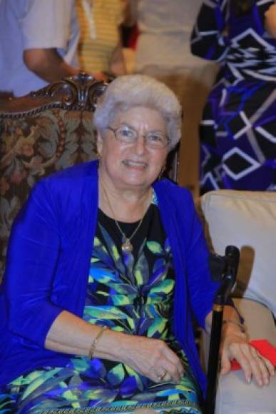 Martha Larach de Canahuati celebró, así de bella, su 79 aniversario. Fue una cita tan especial y colmada de júbilo.