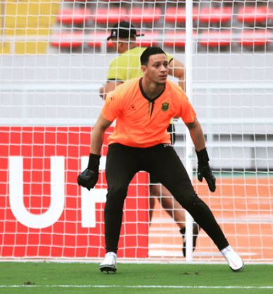 Bryan Ramos fue el tercer portero del Real España.