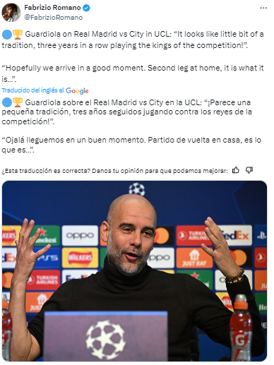 “Ojalá lleguemos en un buen momento. El partido de vuelta en casa, es lo que es...”, agregó.