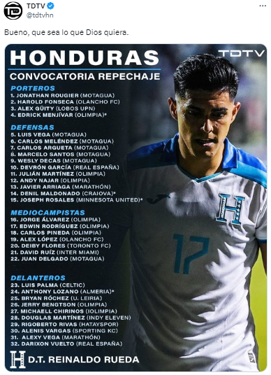 TDTV: “Bueno, que sea lo que Dios quiera”.