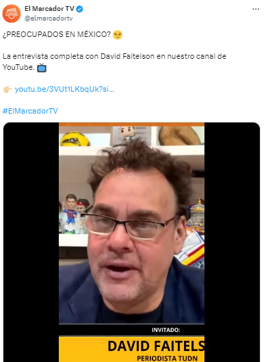 En entrevista con Marcador TV de Panamá, el comunicador fue consultado en primera instancia sobre como se siente la previa duelo entre Panamá vs México por la Liga de Naciones de la Concacaf en tierras aztecas.