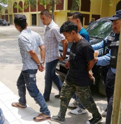 Cae banda de asaltantes en Jardines del Valle de San Pedro Sula