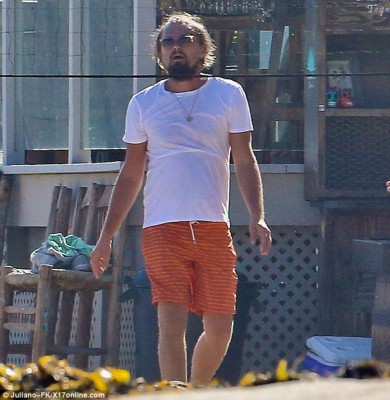 Leonardo DiCaprio pierde su encanto en la playa