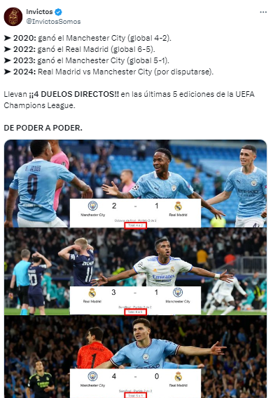En Invictos resaltaron los últimos duelos entre ambos equipos en la Champions League.