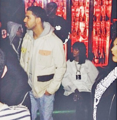 Rihanna y Drake, muy apasionados