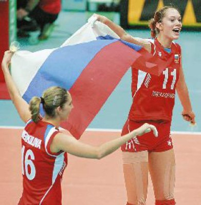 Rusia abrazó la gloria