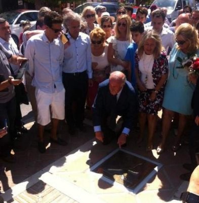 Vicente del Bosque, reconocido con estrella en bulevar de la fama de Marbella
