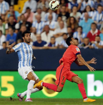 Barcelona no encontró el camino y se atascó con un buen Málaga