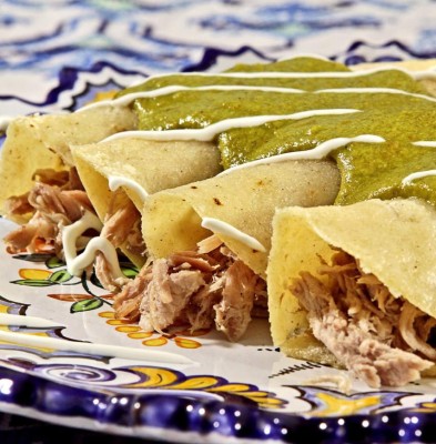 Tacos de lomo de cerdo