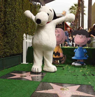 Snoopy ya tiene su estrella en Hollywood